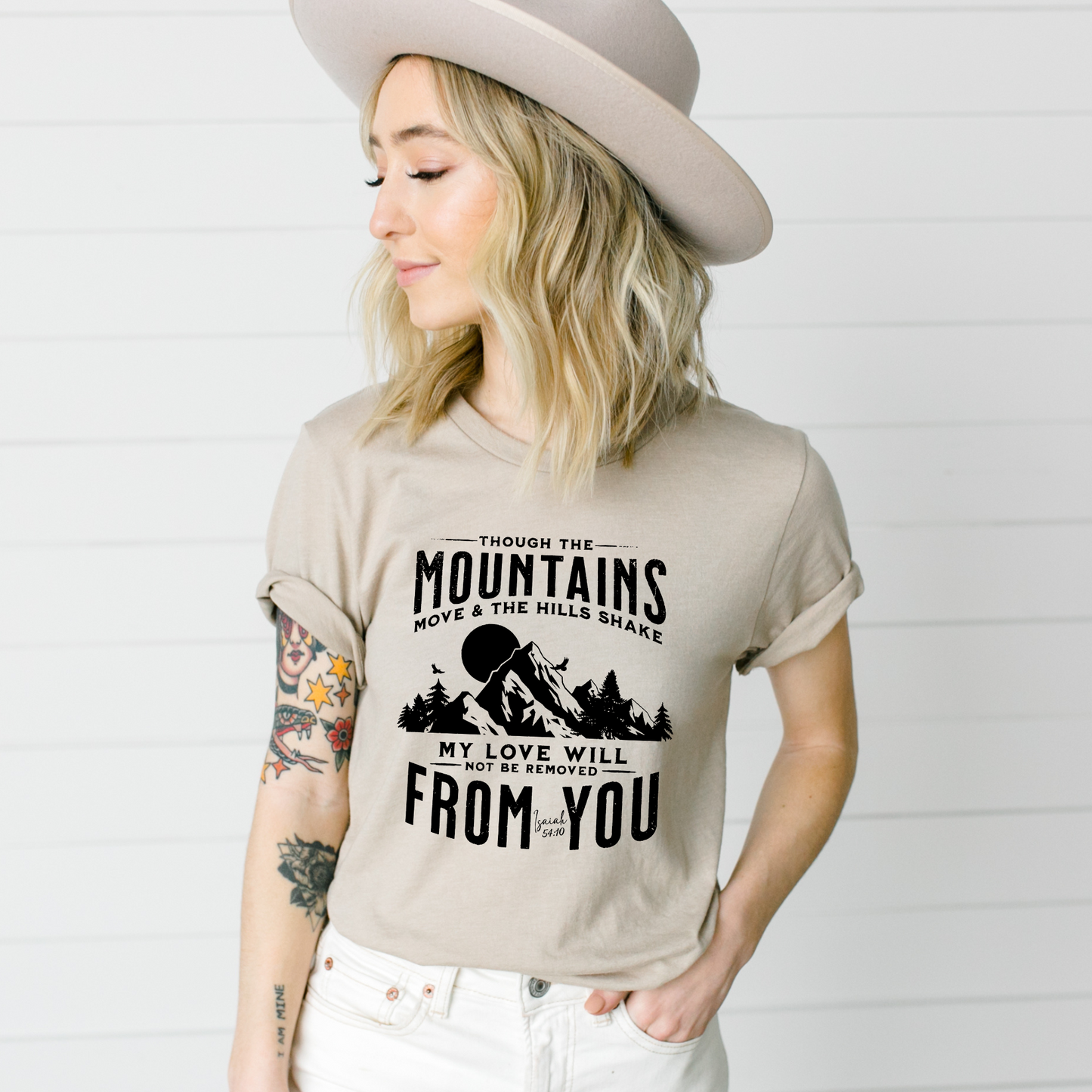 Though the mountains move