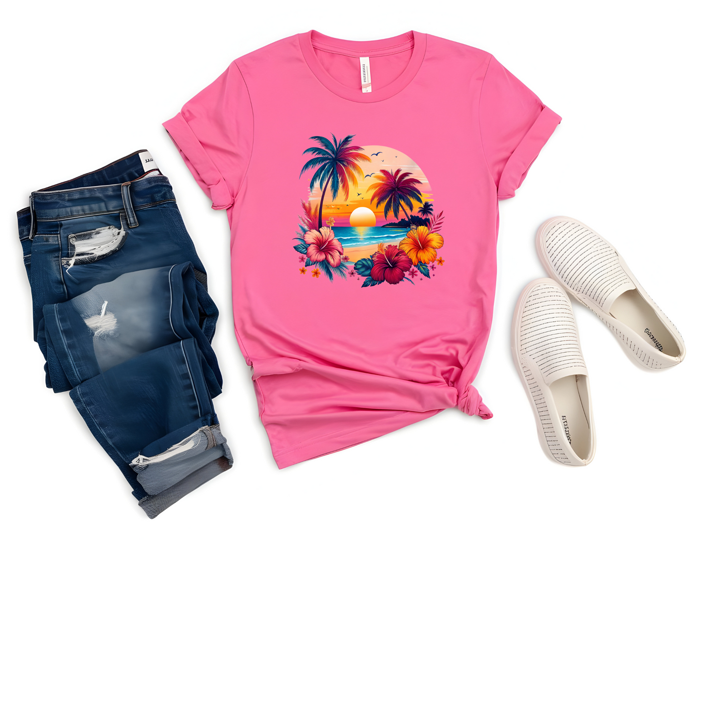 Summar Vacation Palm Tree