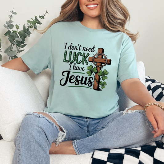 Don't Need Luck Graphic Tee
