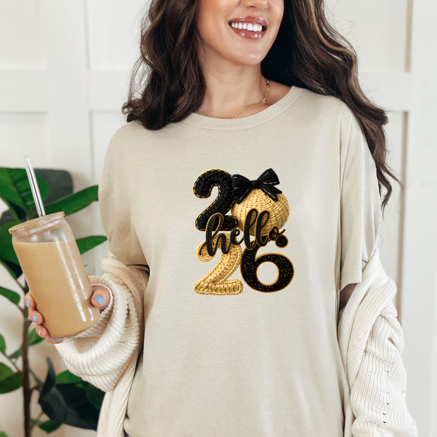 Yarn Happy New Year Graphic Tee