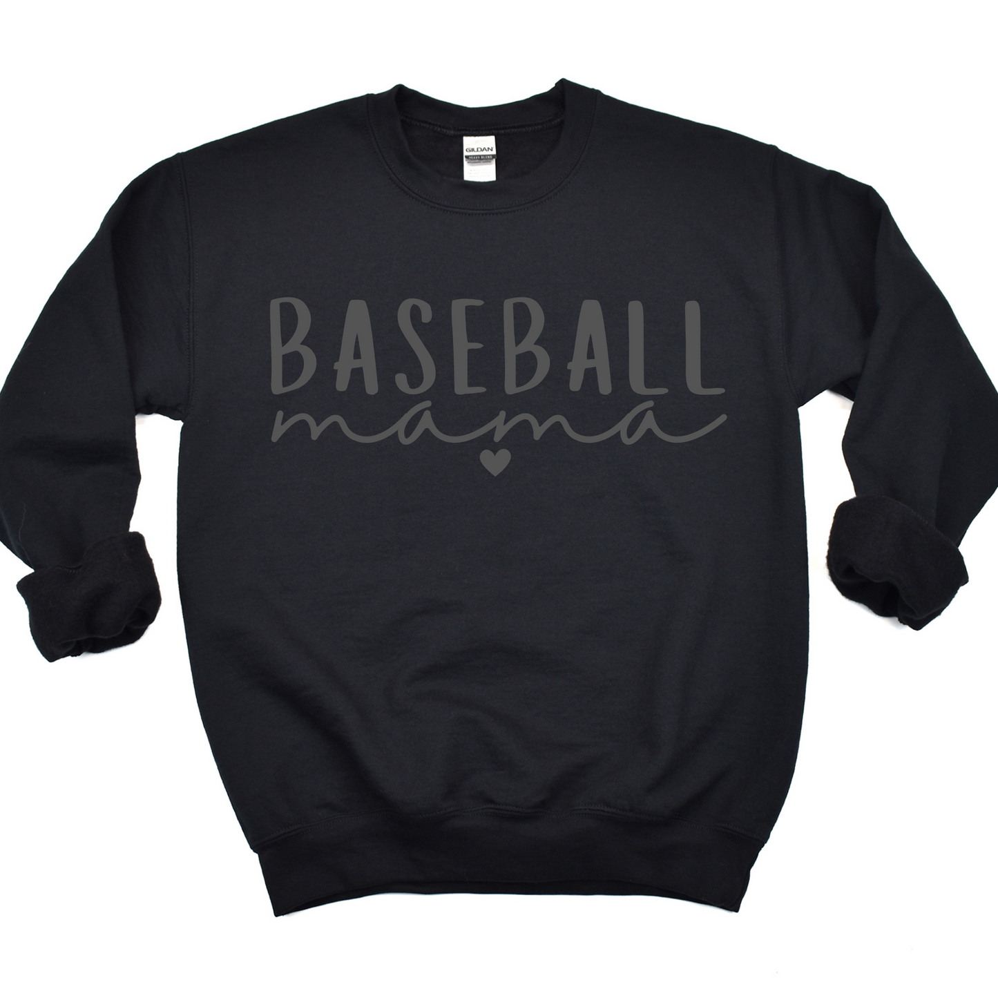 Baseball Mama Heart