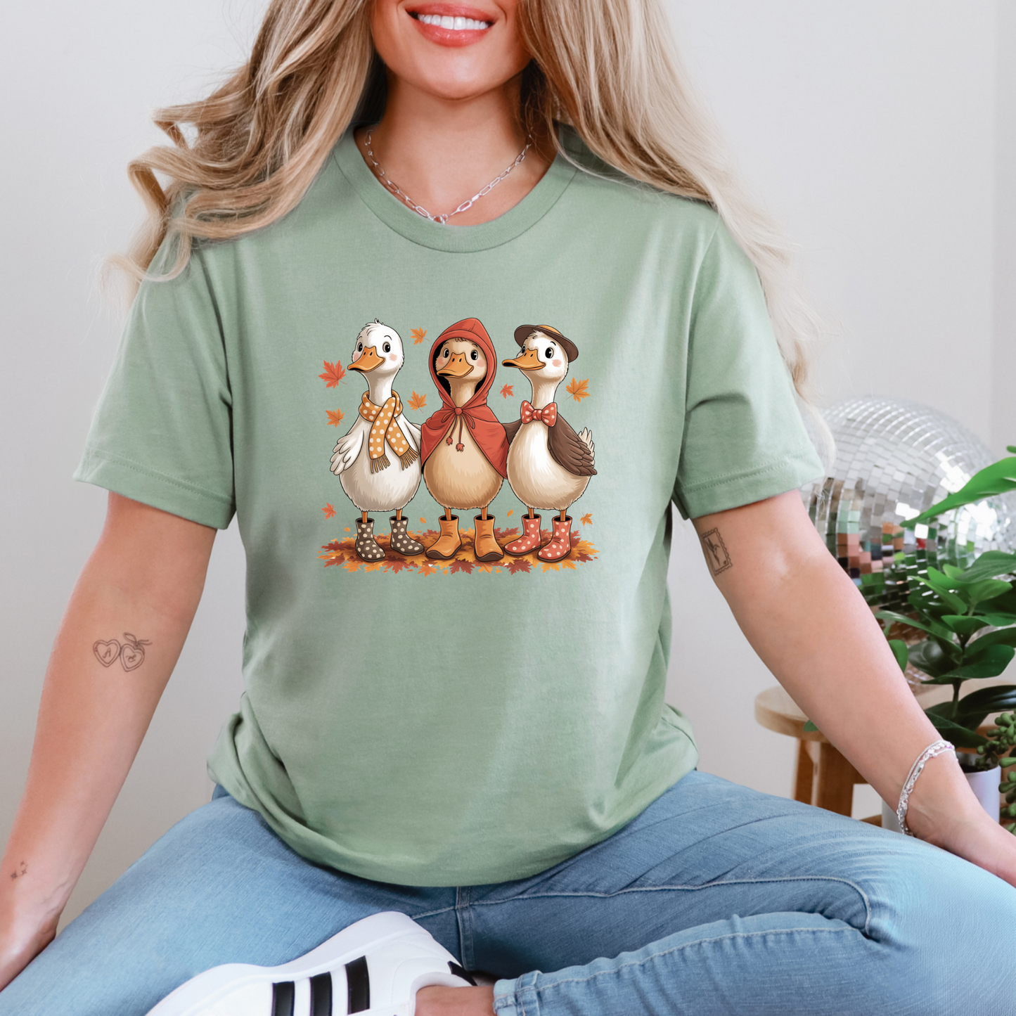 Fall Geese Graphic Tee