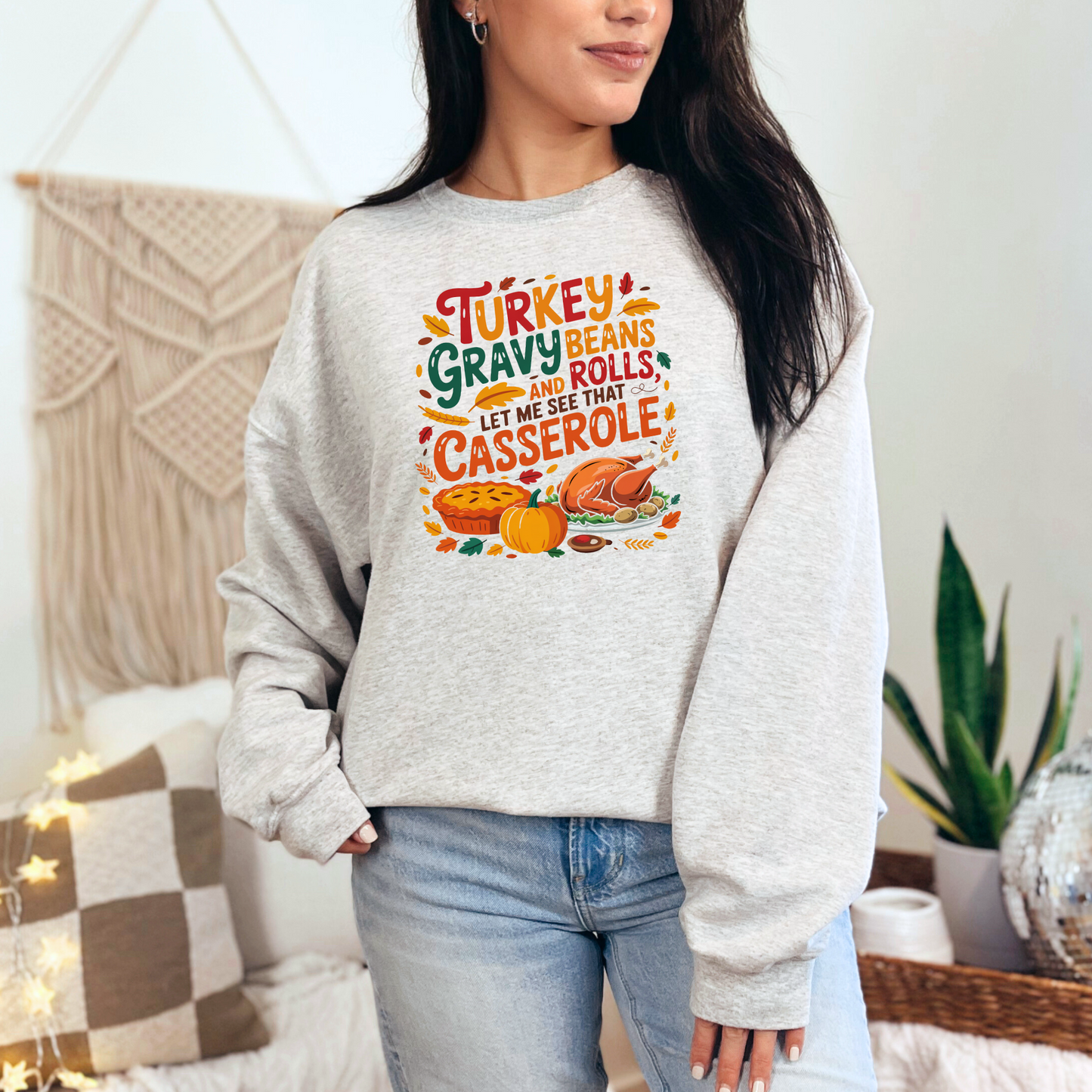 Turkey Gravy Casserole Sweatshirt