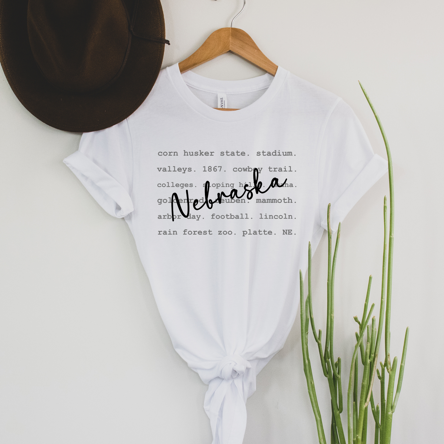 Nebraska Typography