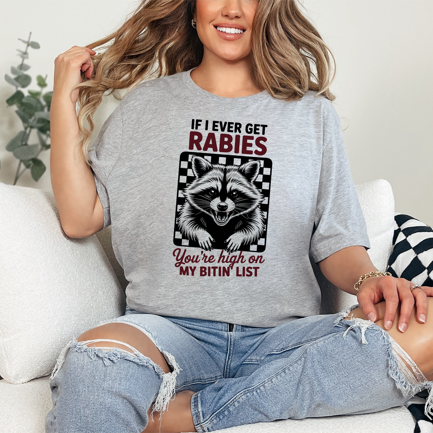 Raccoon Rabies Graphic Tee