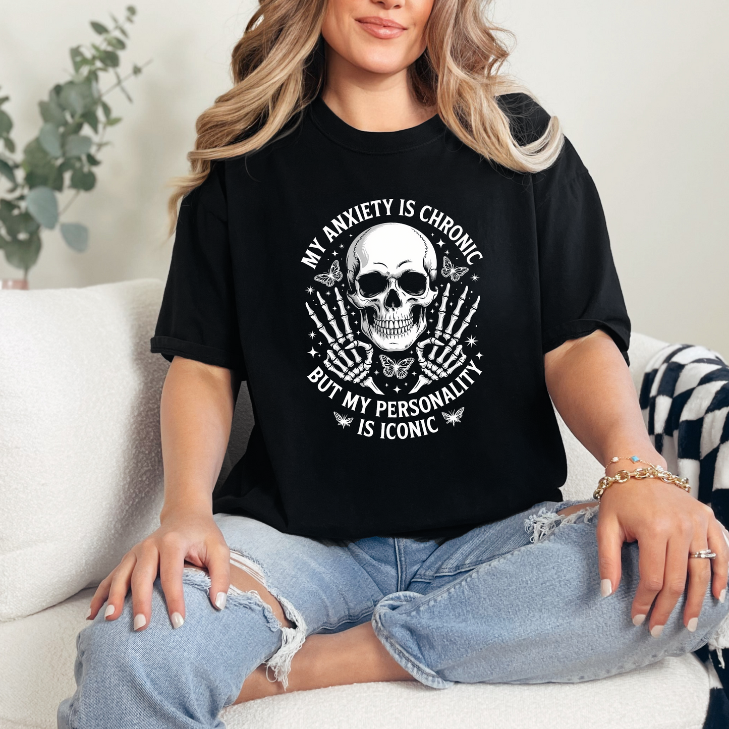 My Anxiety Is Graphic Tee