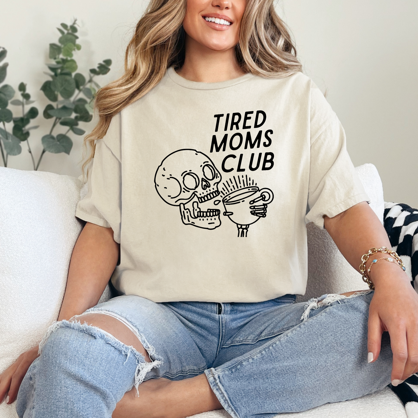 Tired Moms Skull