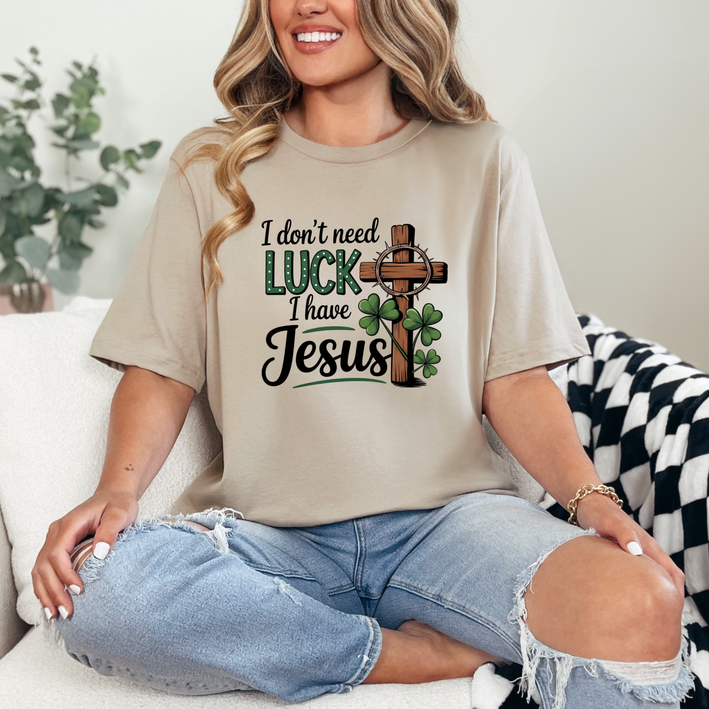 Don't Need Luck Graphic Tee