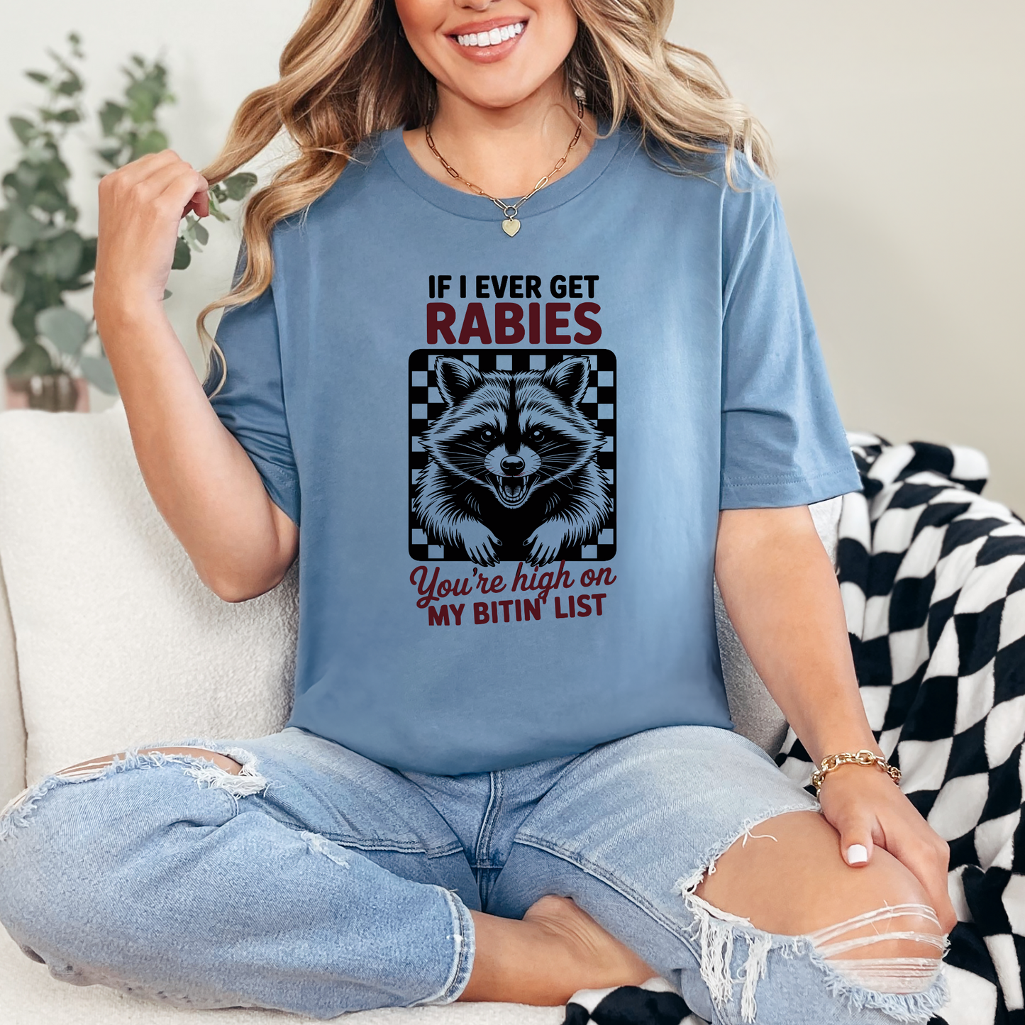 Raccoon Rabies Graphic Tee