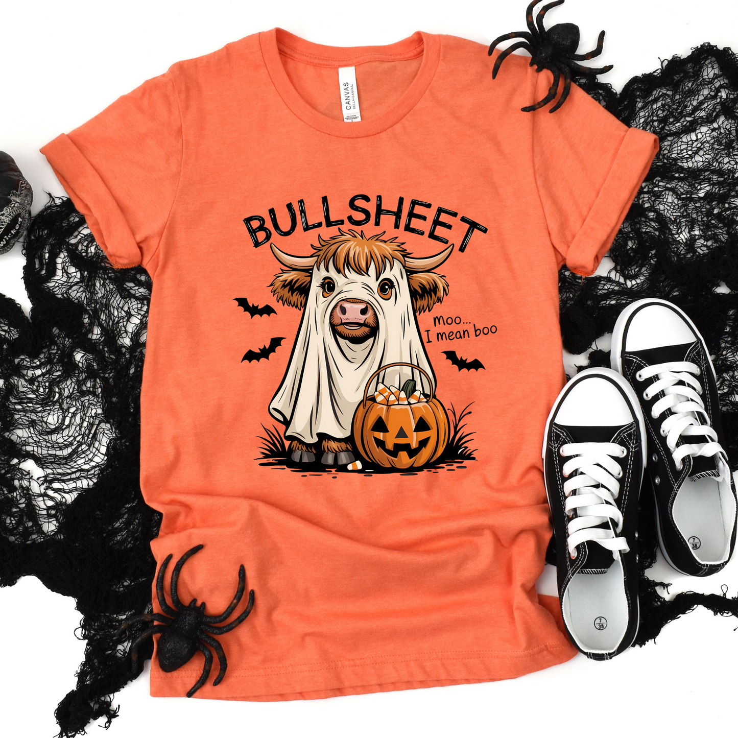 Bullsheet and Pumpkin Graphic Tee