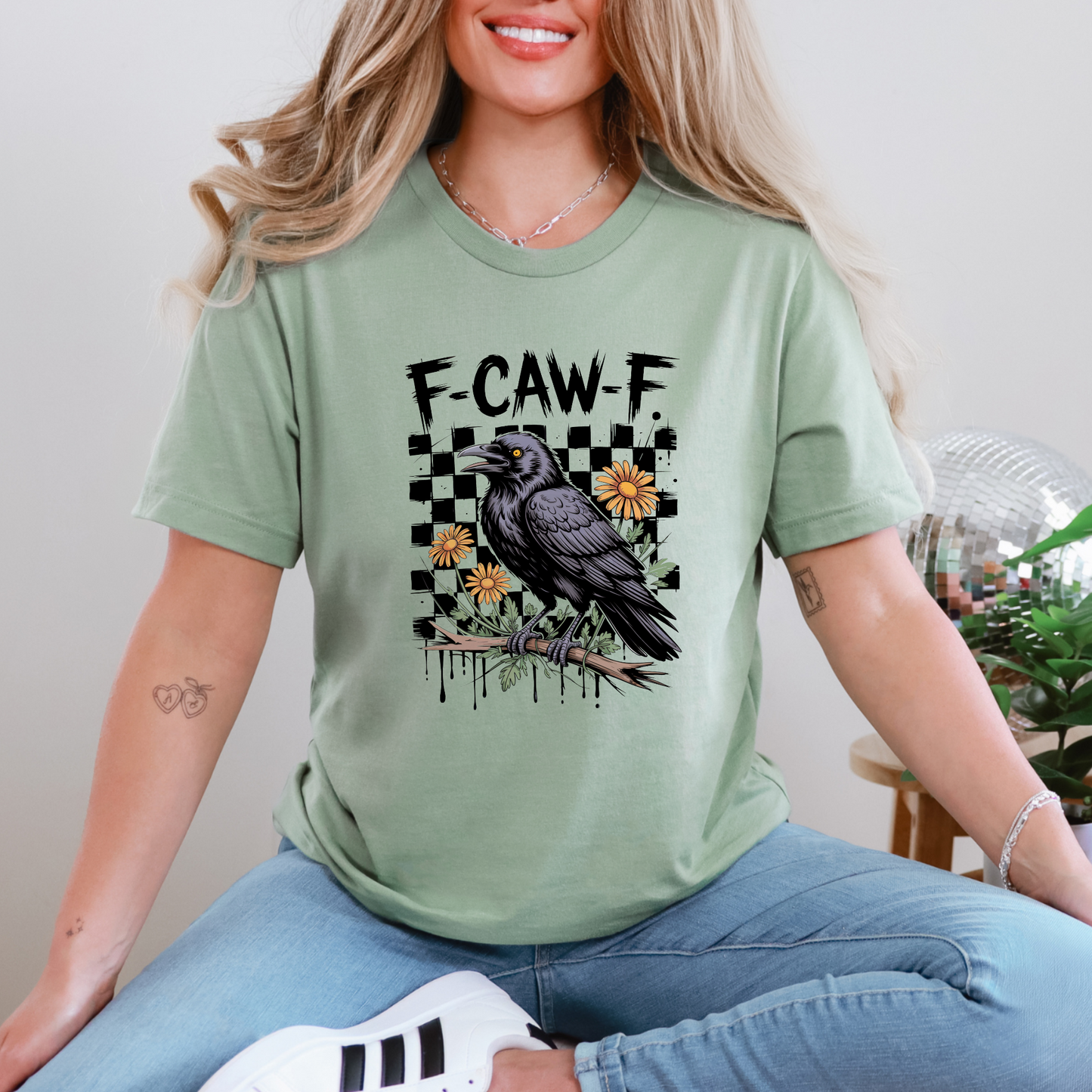 F Caw F Graphic Tee