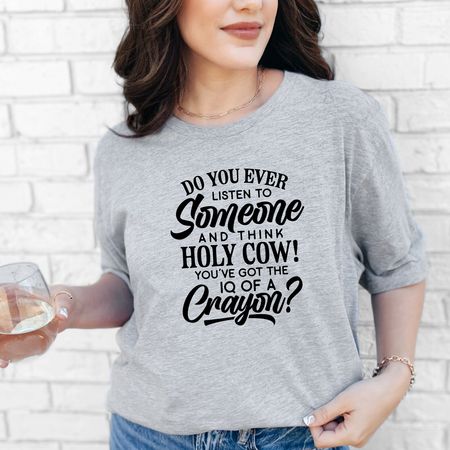 IQ of a Crayon Graphic Tee