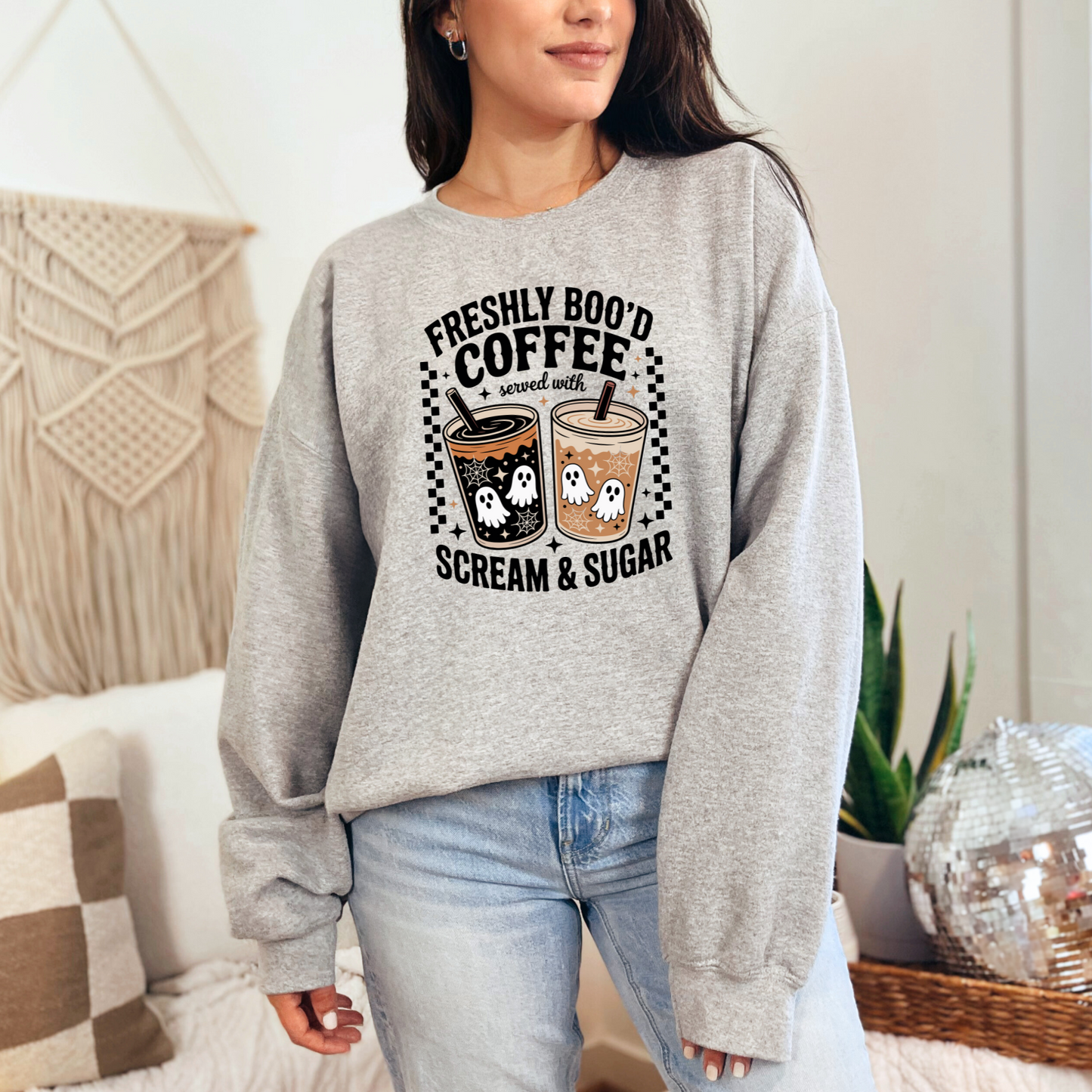 Scream & Sugar Graphic Tee or Sweatshirt