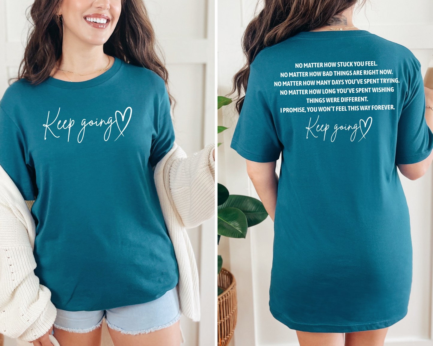 Keep going no matter what