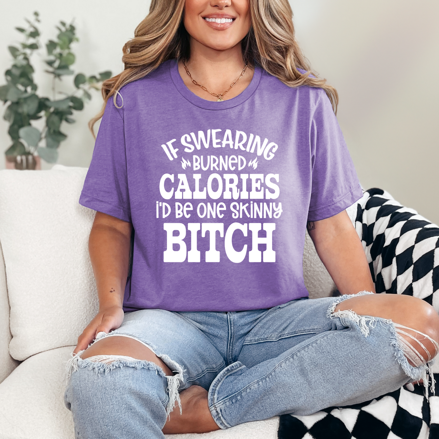 If Swearing Burned Calories Graphic Tee