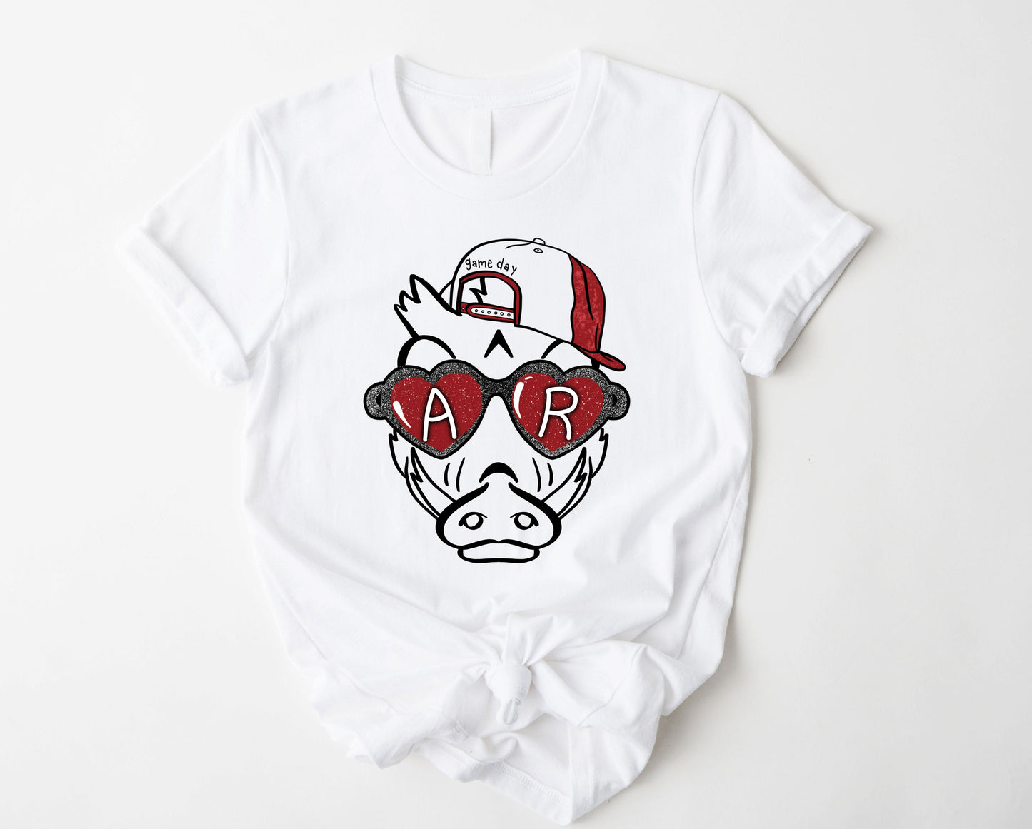 Wholesale AR Game Day Graphic Tee - Grey