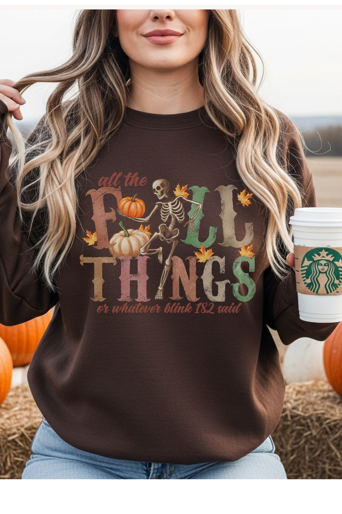 Wholesale Mulberry Nights - Blink of Fall #5 - Dark Chocolate Gildan Sweatshirt