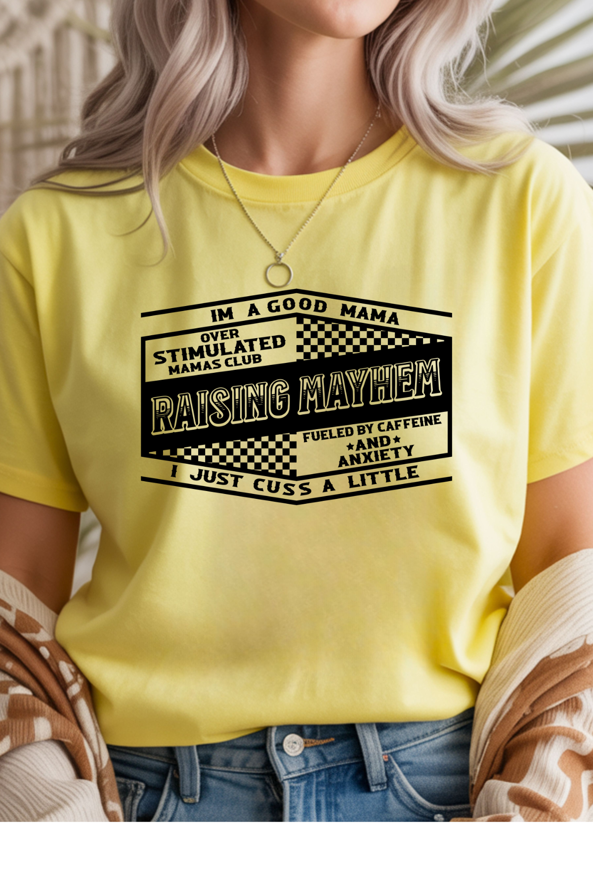 Wholesale Hey Jude - Raising Mayhem #1 - Cornsilk Gildan Tee