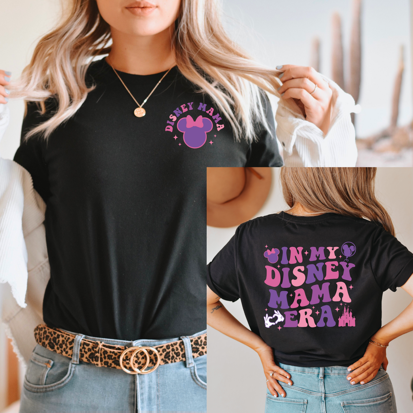 Wholesale Magical Mama Era Graphic Tee - Black Tee