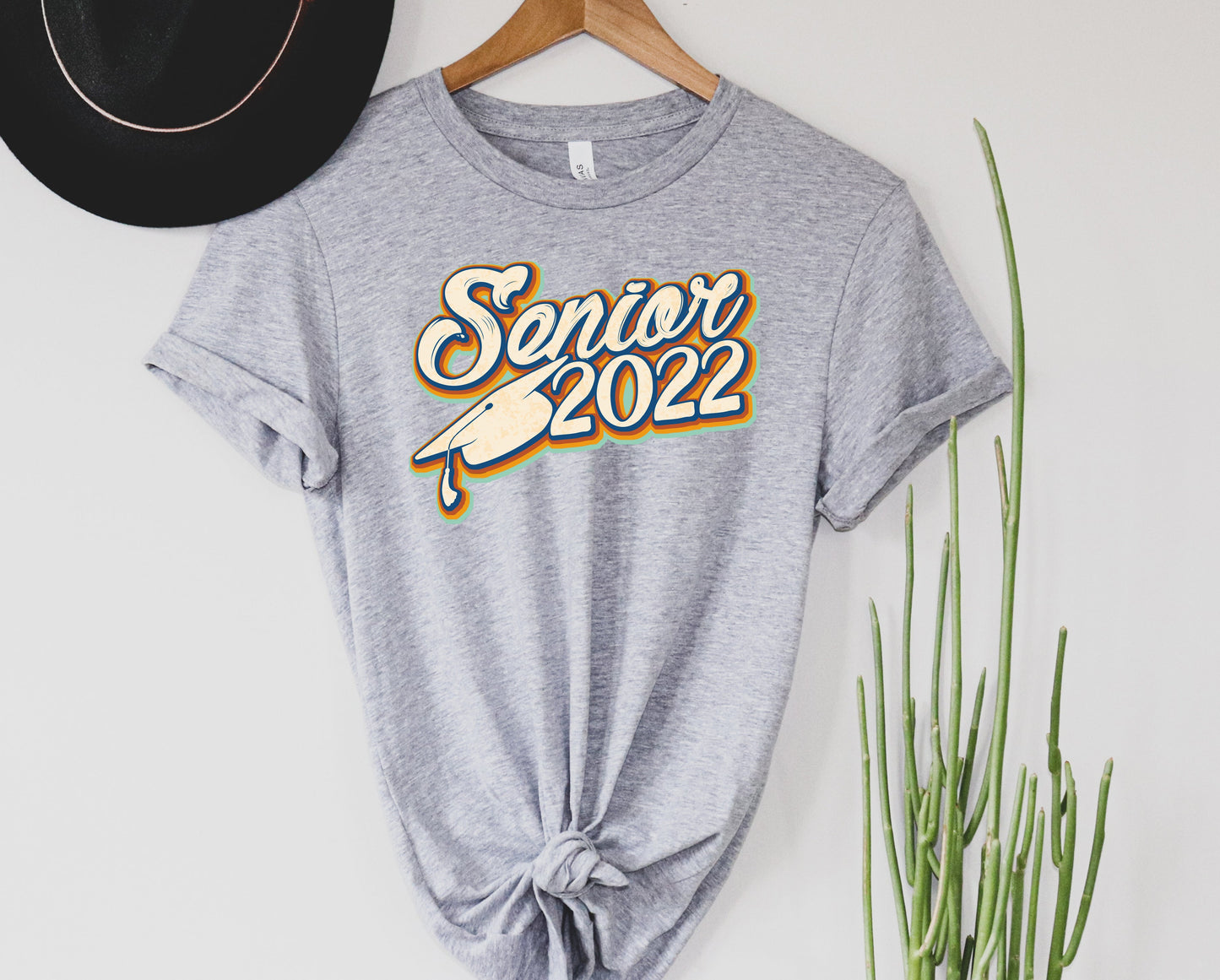 Wholesale Senior 2022 Graphic Tee - Grey