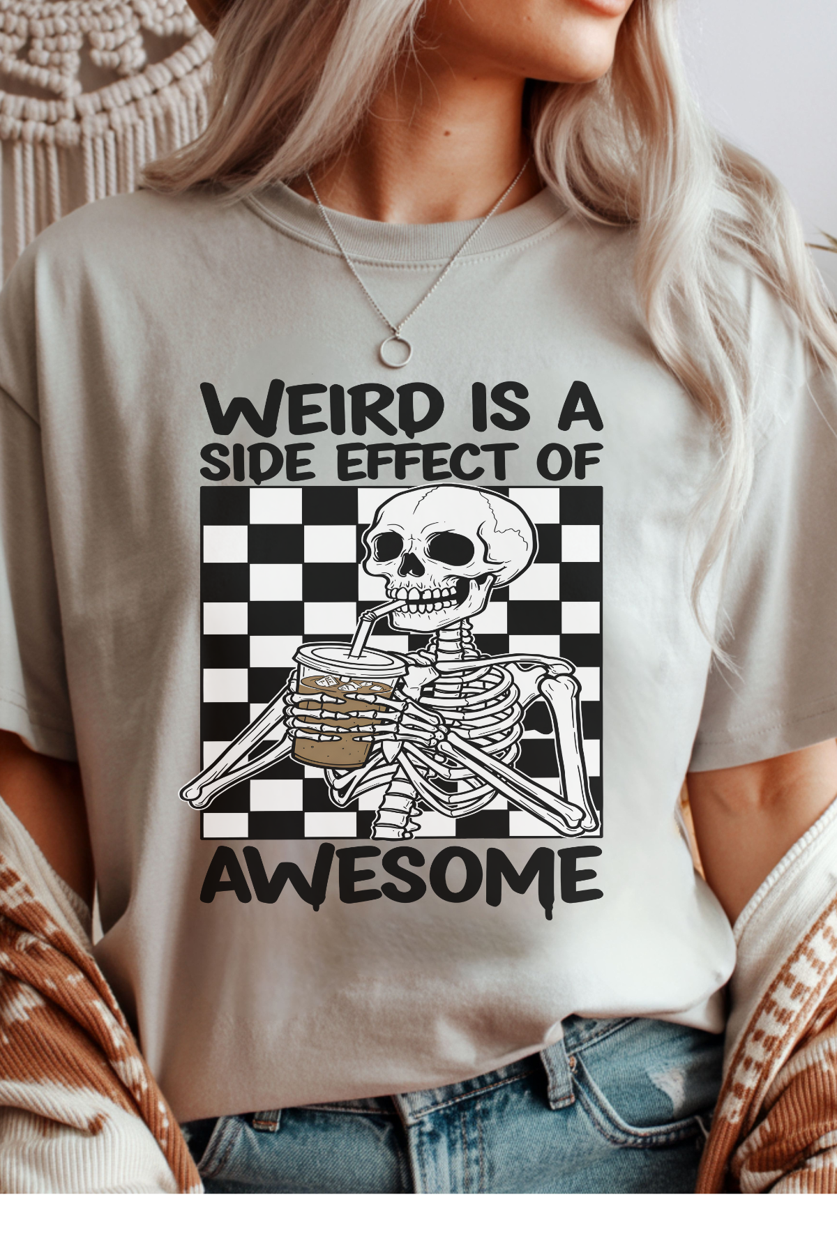 Wholesale Trick or Chic - Weird Side Effects #10 - Sports Grey Gildan Tee