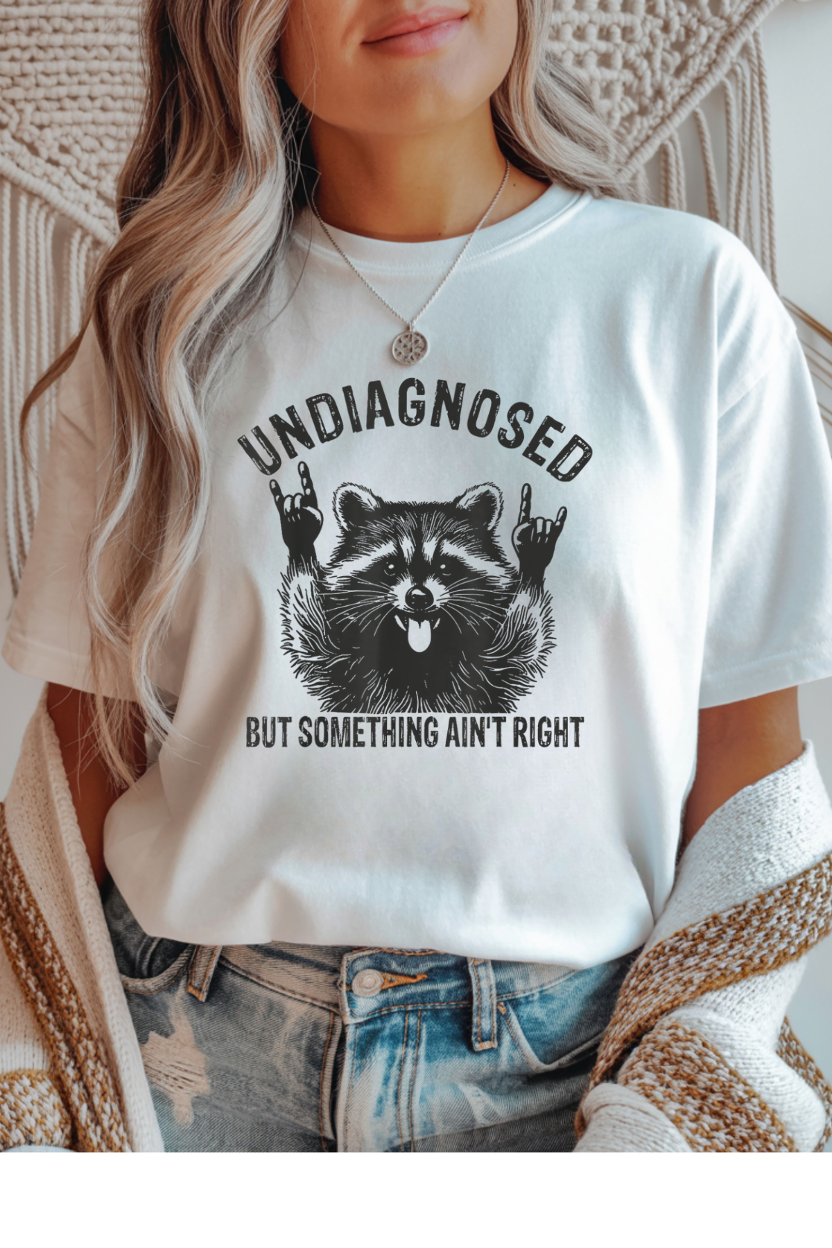 Wholesale Hey Jude - Undiagnosed #3 - White Gildan Tee