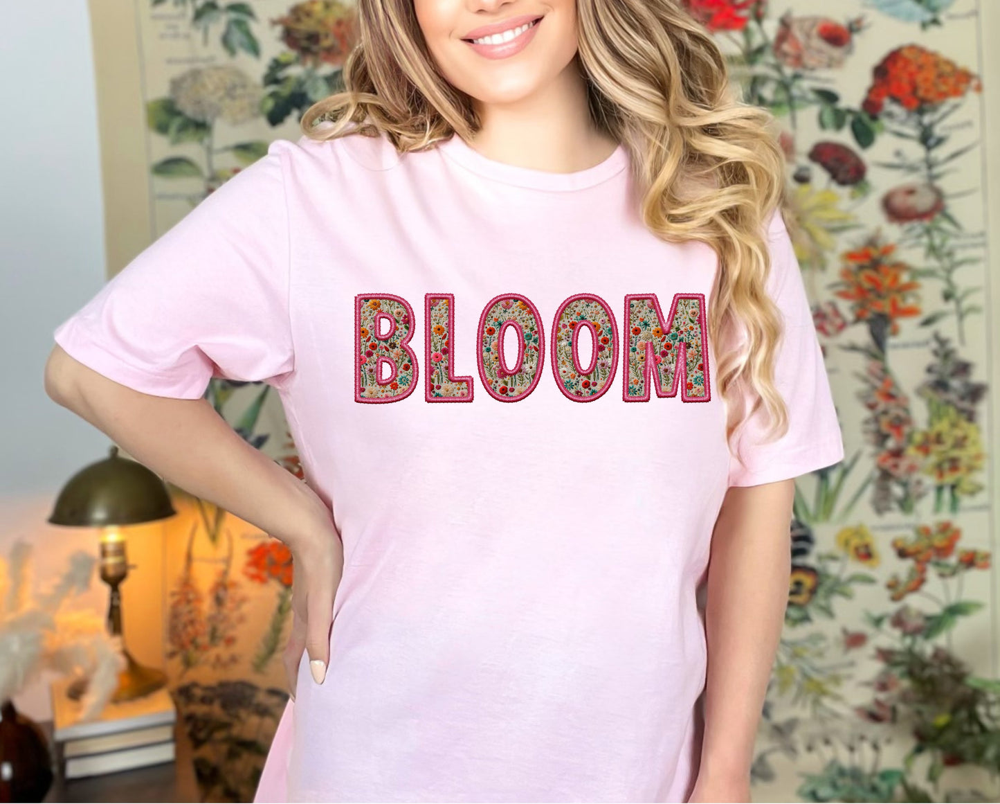 Bloom Faux Embroidery