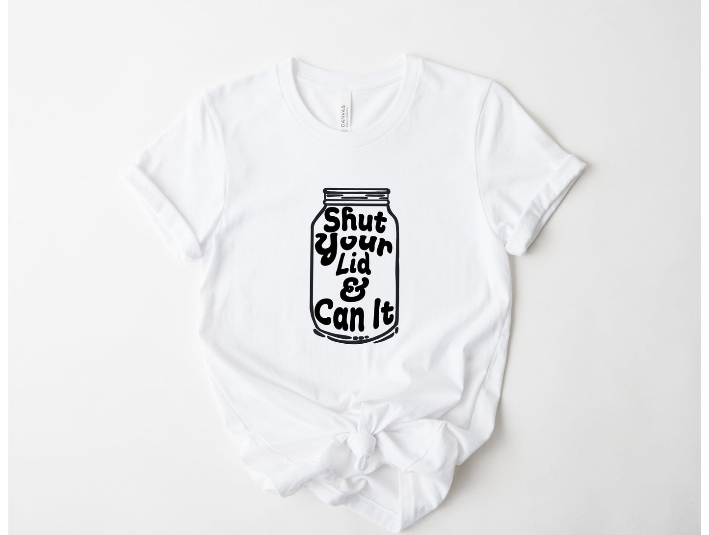 Wholesale Can It Graphic Tee - Grey