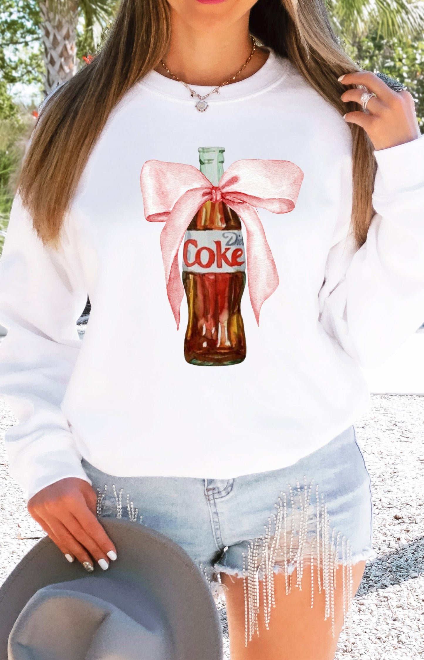 Wholesale Coquette Coke Graphic Tee - CC Blossom