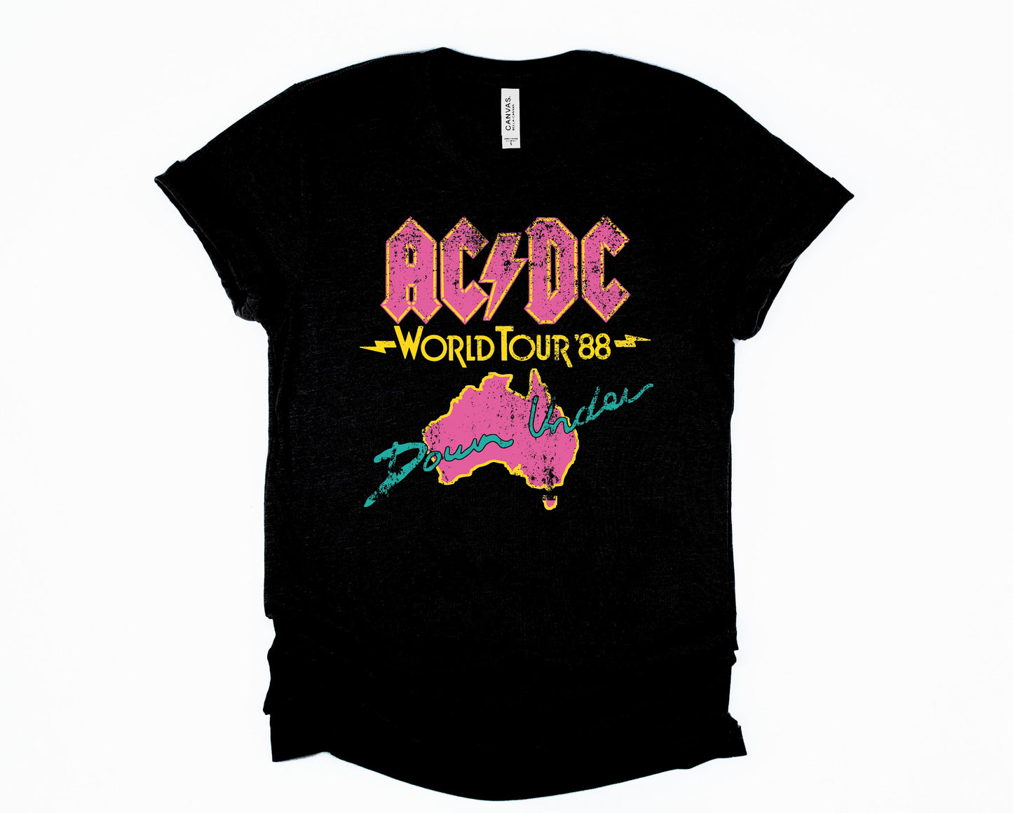 Wholesale Down under - Gildan Long Sleeve Graphic Tee - LS Black