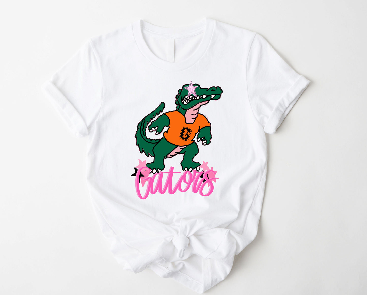 Wholesale Gators Mascot Graphic Tee - Grey