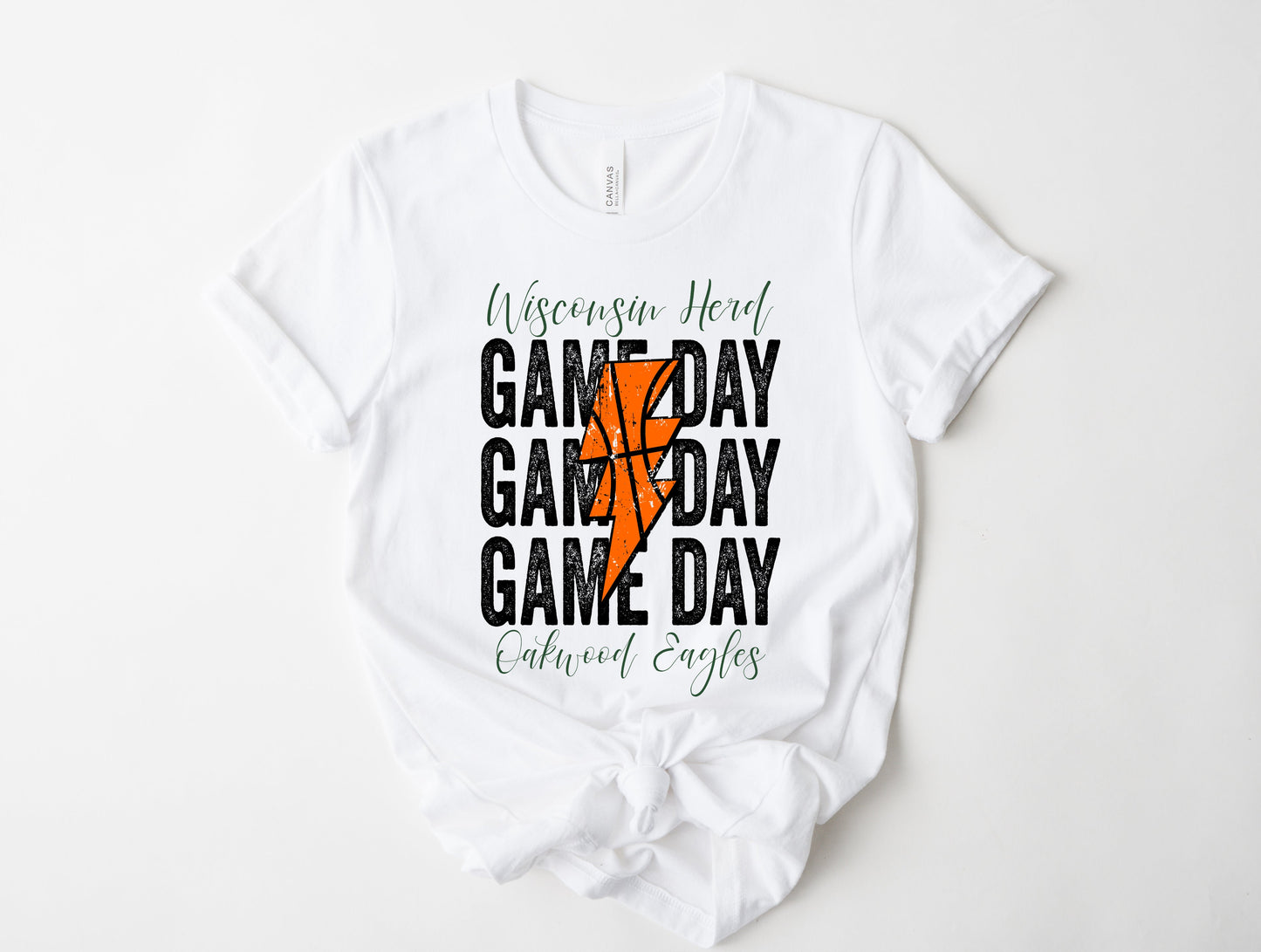 Wholesale Herd Gameday Graphic Tee - Grey Tee