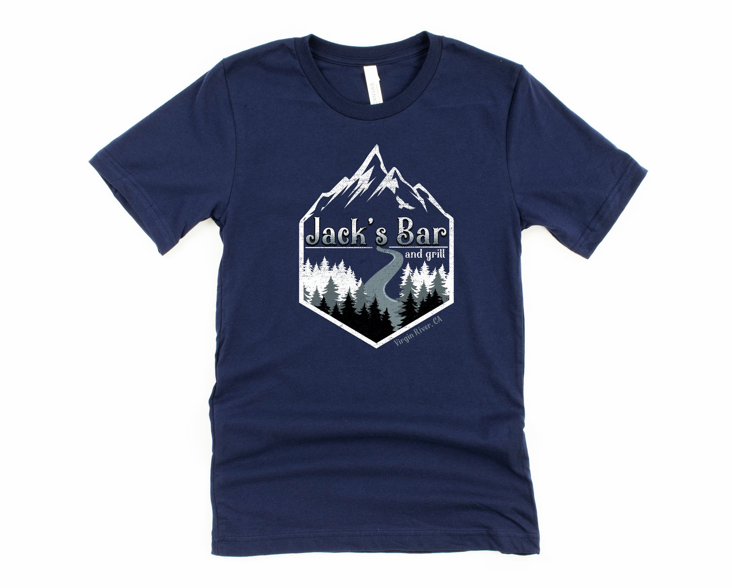 Wholesale Jacks Bar Graphic Tee - Black Sweatshirt