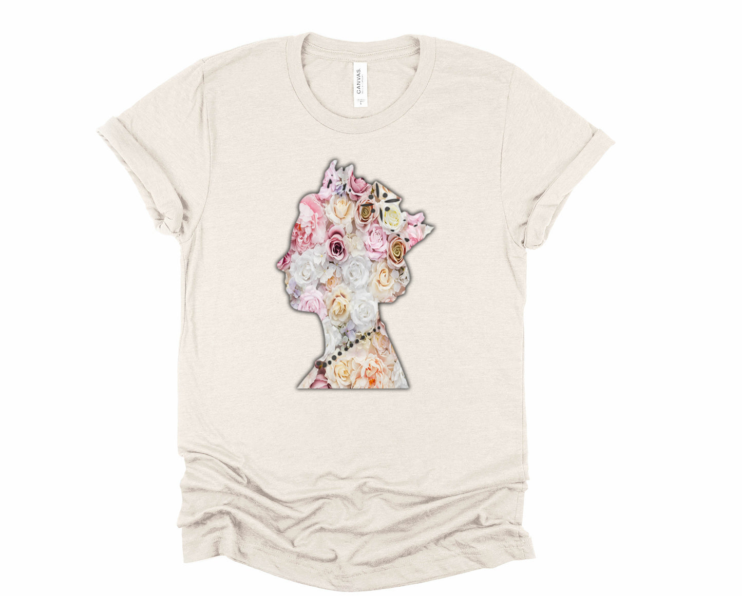 Wholesale Rose Queen Graphic Tee - Pink