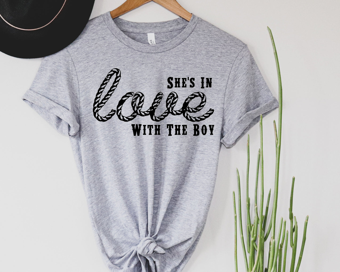 She's in love with the boy