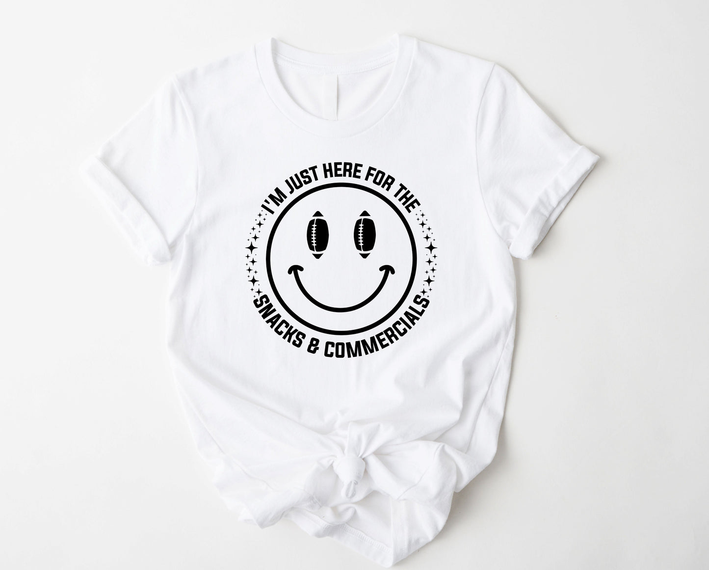 Wholesale Snacks & Commercials Graphic Tee - Grey
