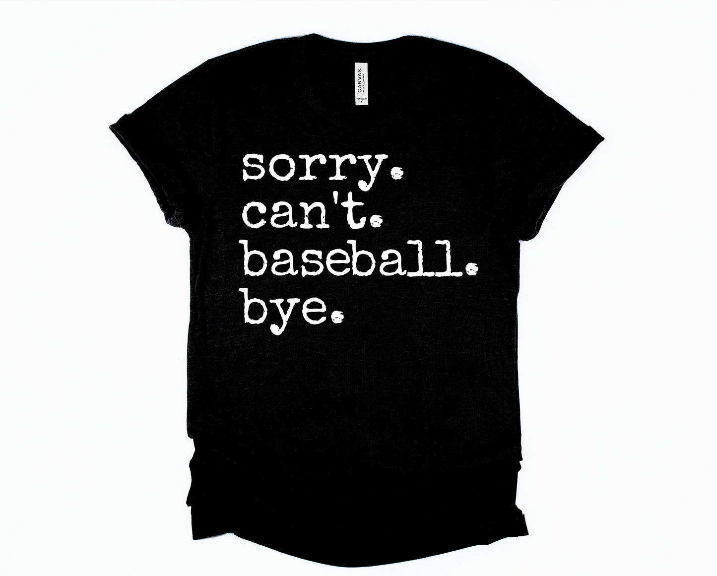 Sorry. Can't. Baseball. Bye.