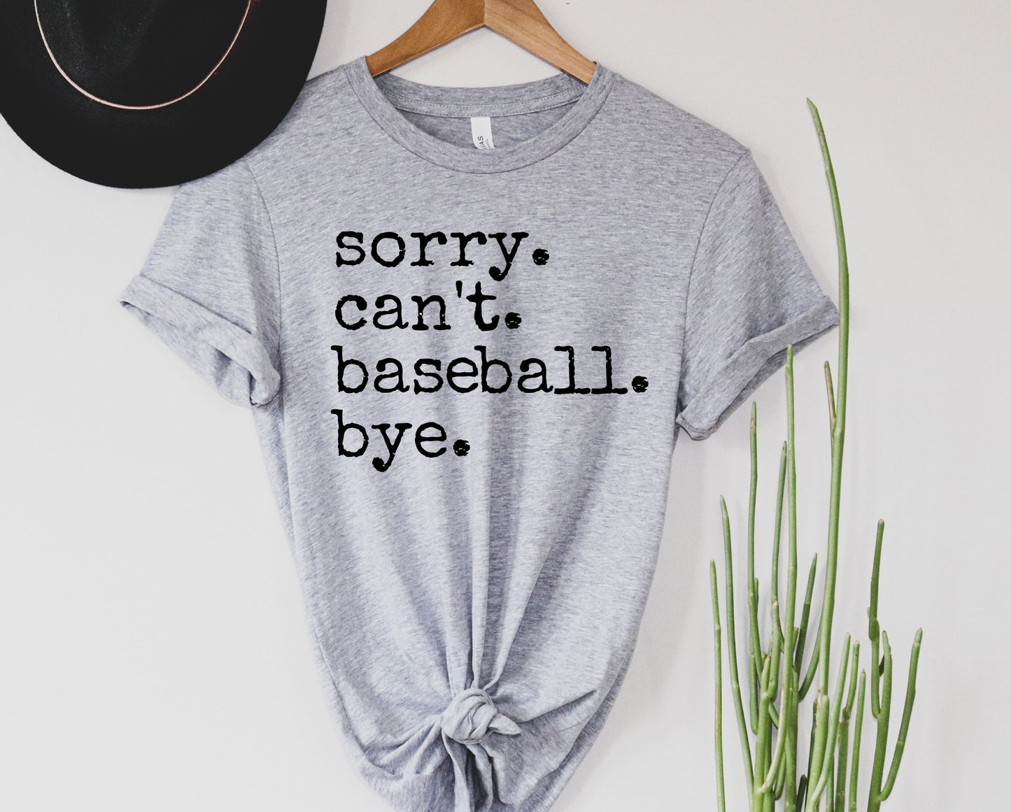 Sorry. Can't. Baseball. Bye.