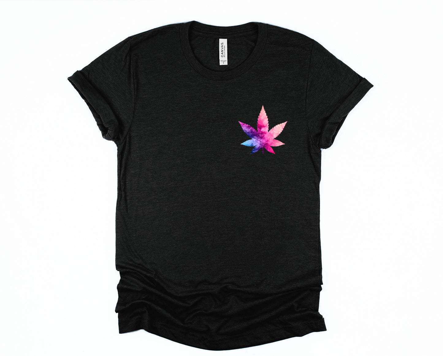 Watercolor Leaf Pocket Print