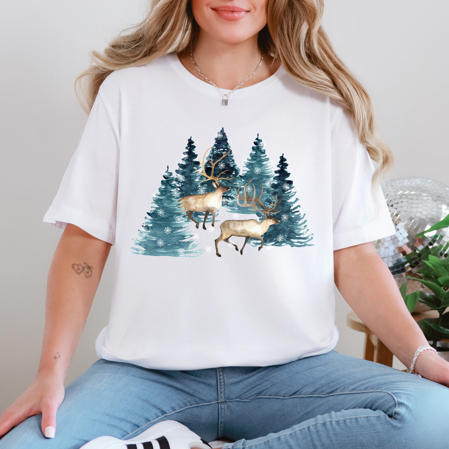 Winter Deer
