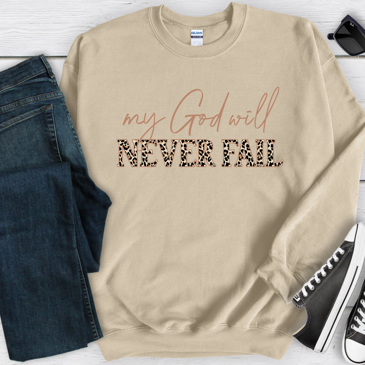 My God will never fail