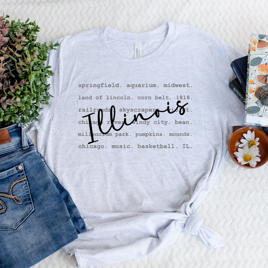 Illinois Typography