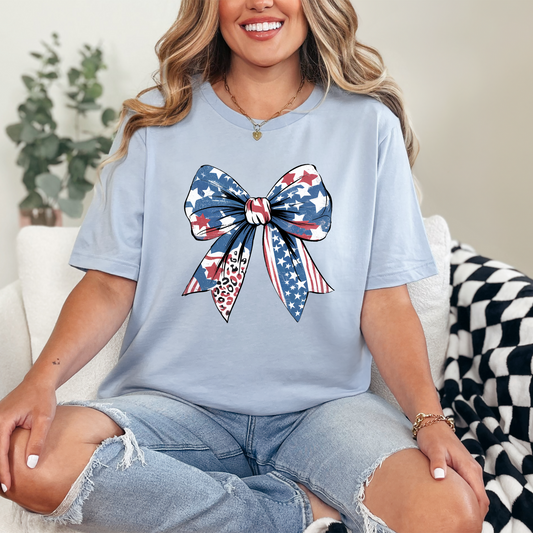 American Flag Bow
