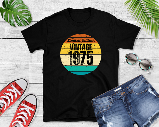 Vintage Birth Year Custom