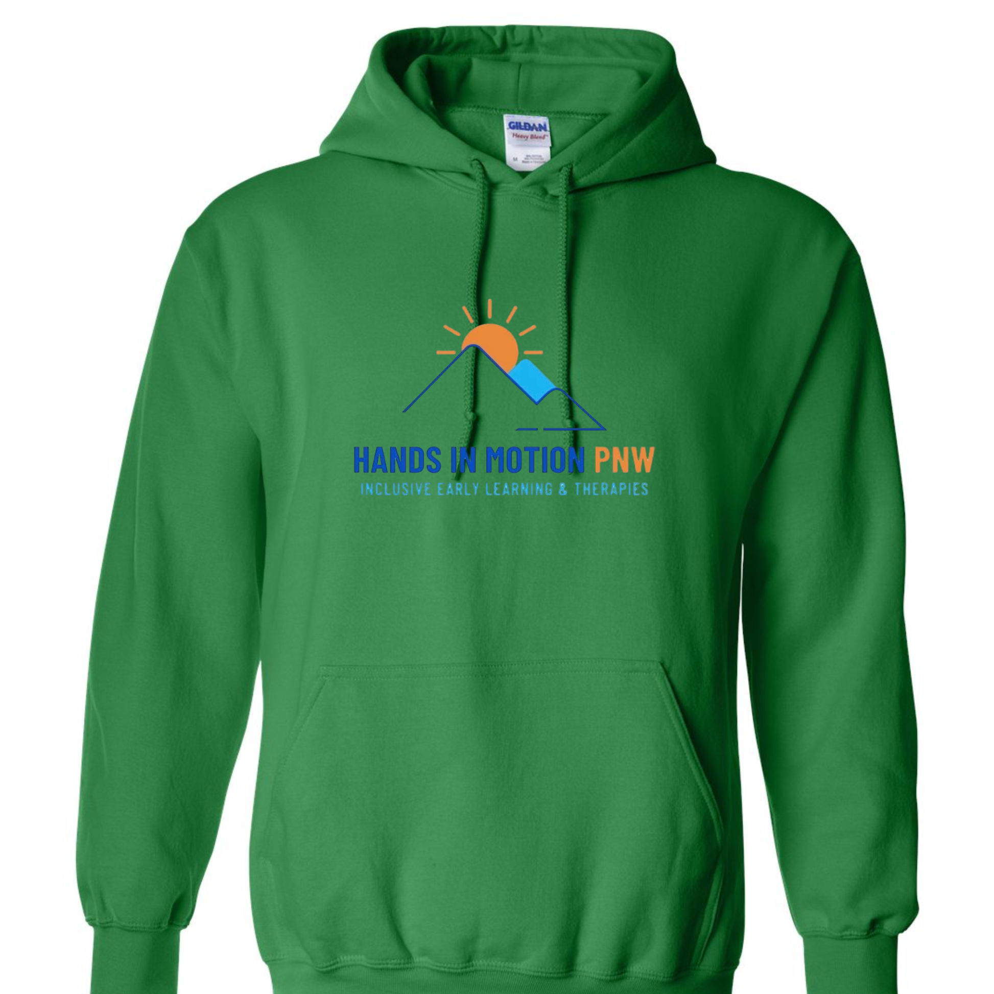 Wholesale Hands In Motion Hoodie - Irish Green Hoodie