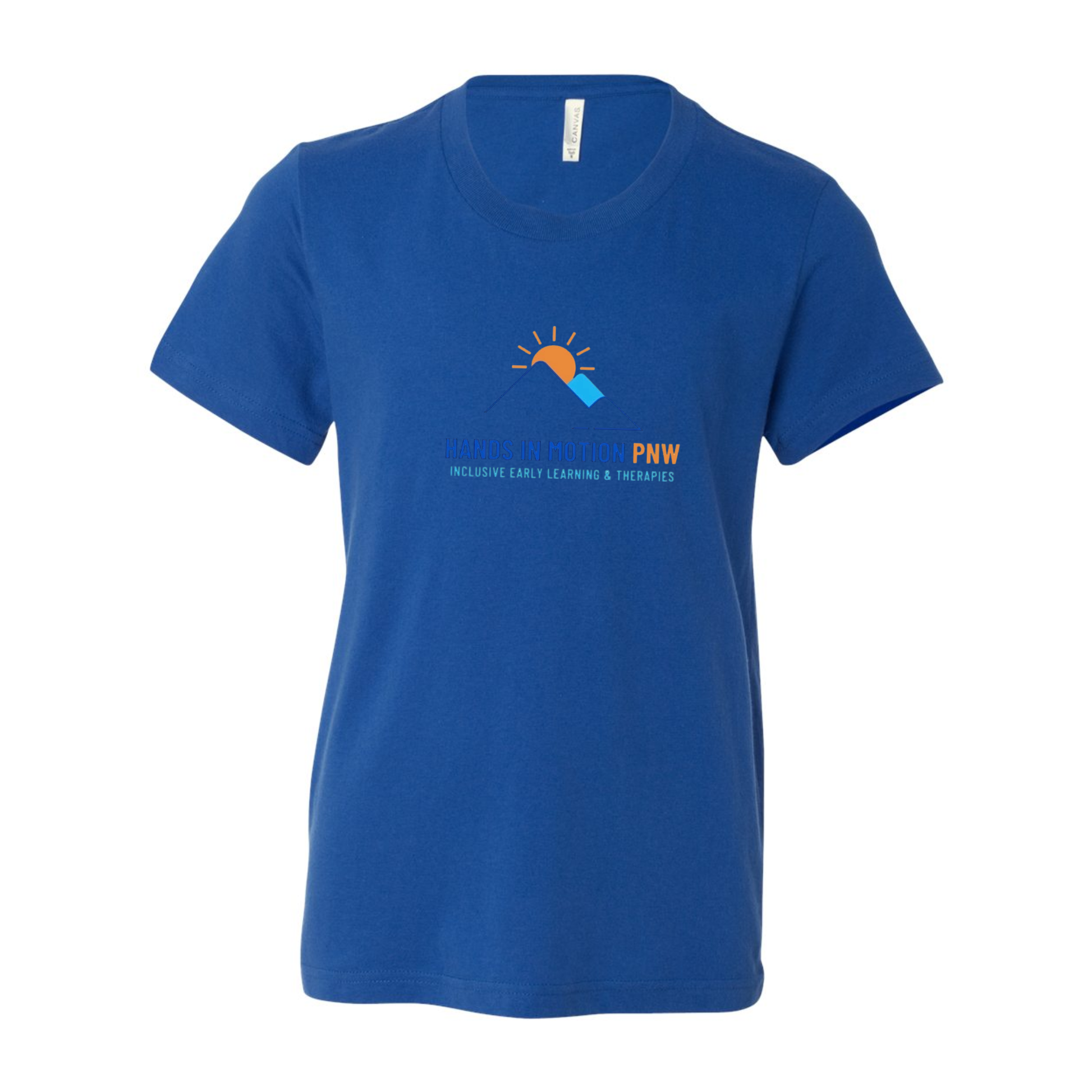 Wholesale Hands In Motion YOUTH Graphic Tee - True Royal Tee