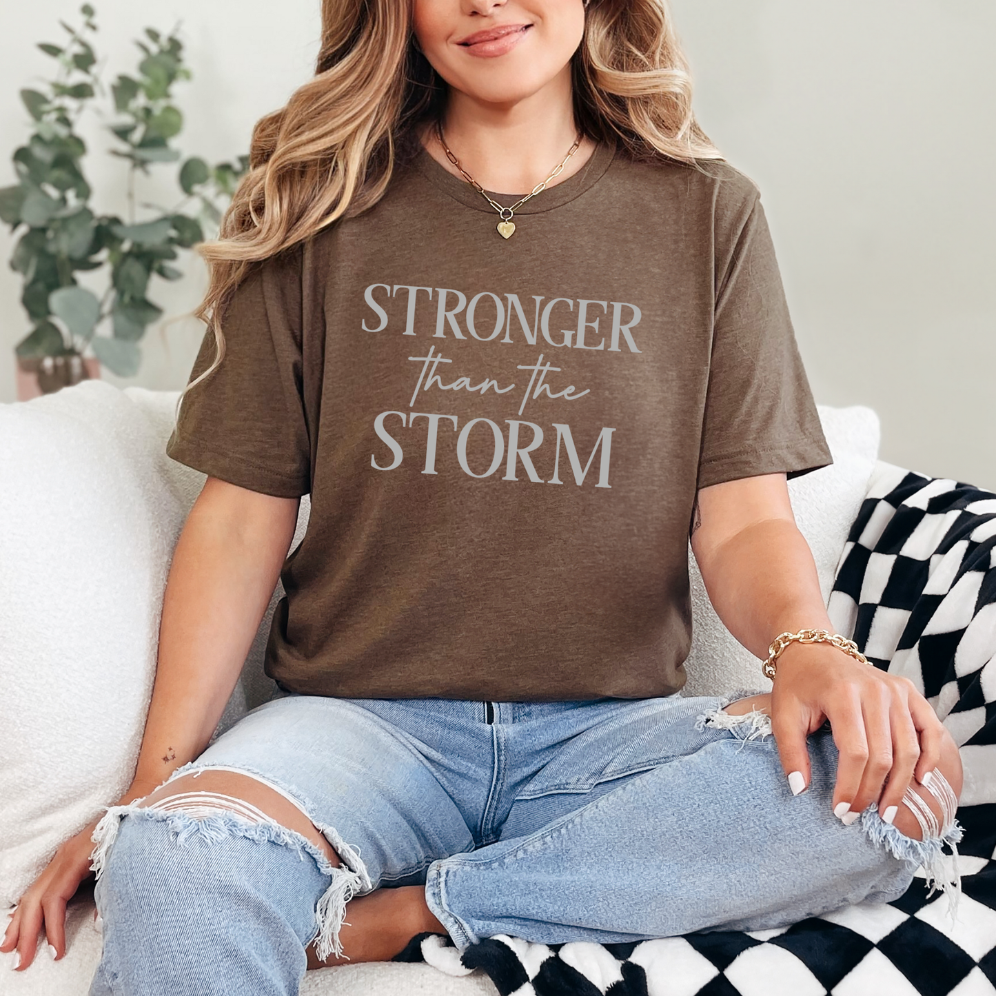 Stronger Than the Storm Graphic Tee