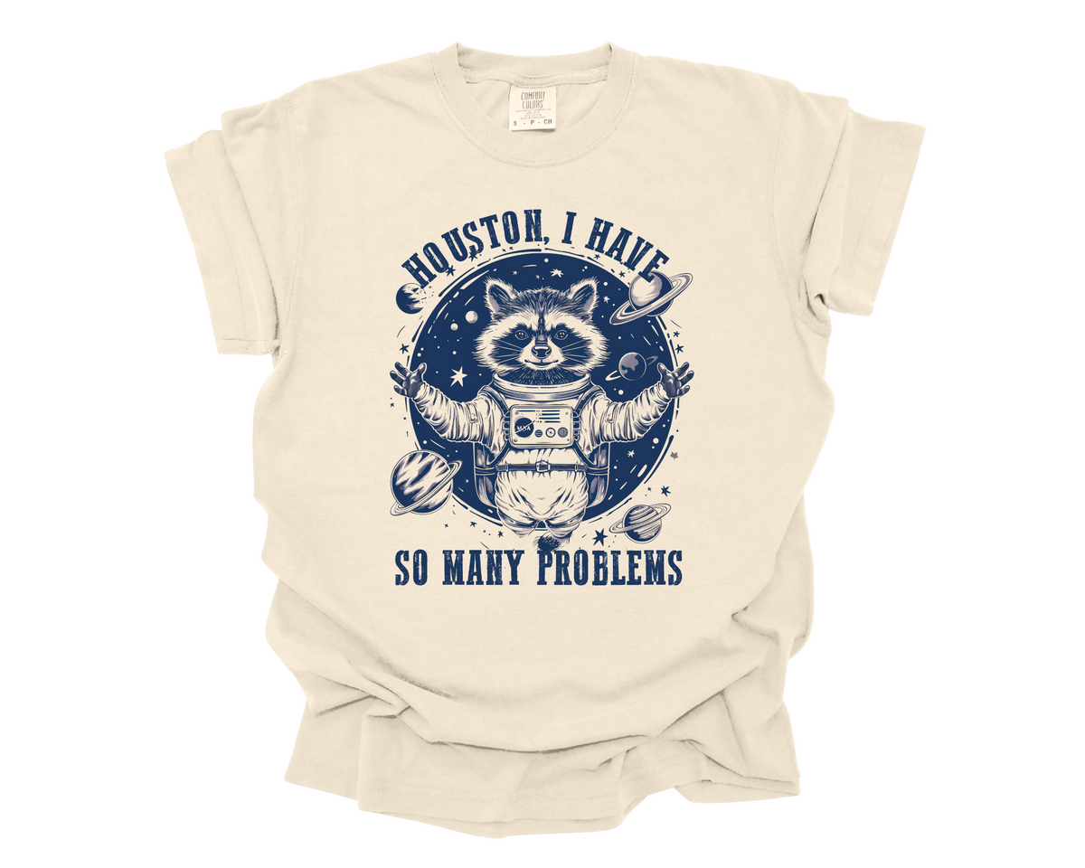 Wholesale So many problems Graphic Tee - CC Ivory Tee