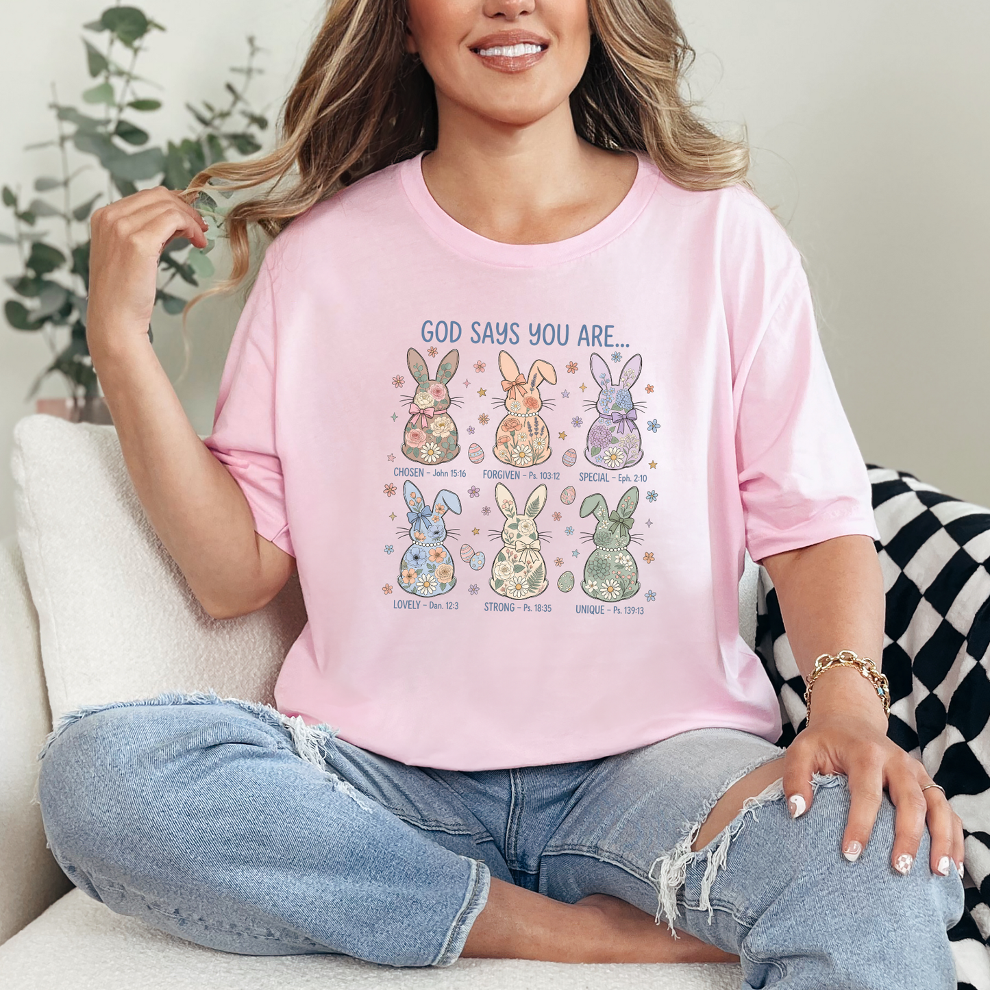 God Says You Are Graphic Tee