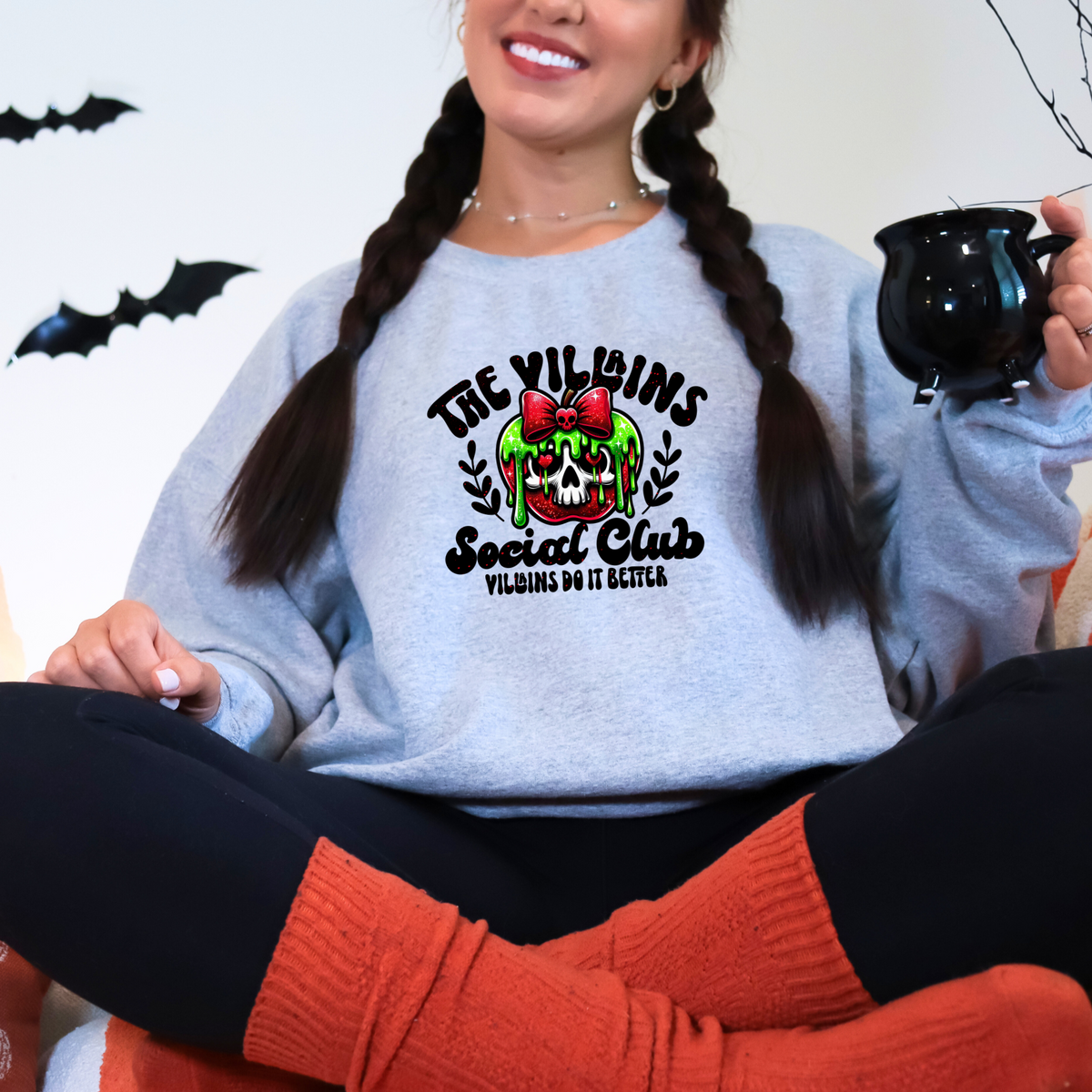 Wholesale Villains Social Club - Grey Tee